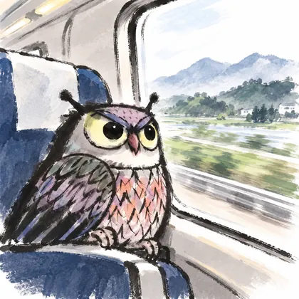 沉思猫头鹰