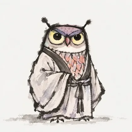 道袍猫头鹰