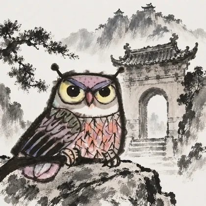 武当山门猫头鹰