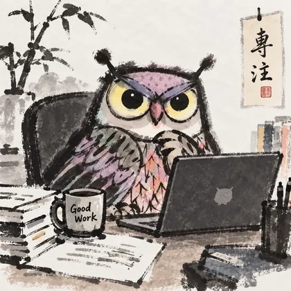办公室猫头鹰